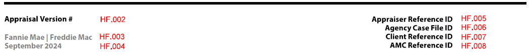 URAR form snippet