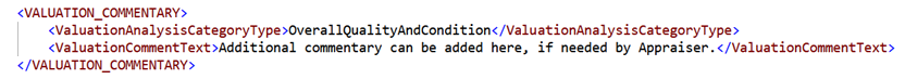 URAR form snippet