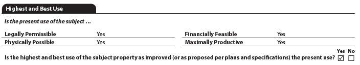 URAR form snippet