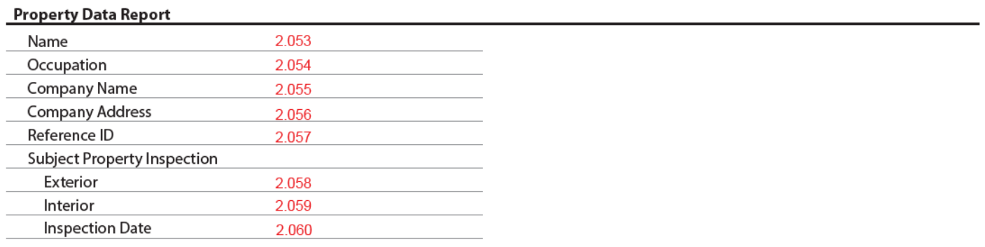 URAR form snippet