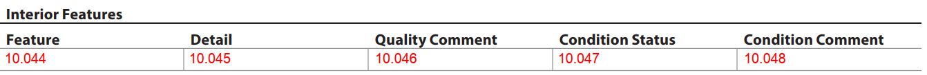URAR form snippet