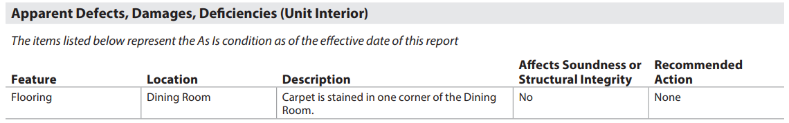 URAR form snippet