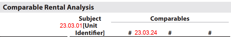 URAR form snippet