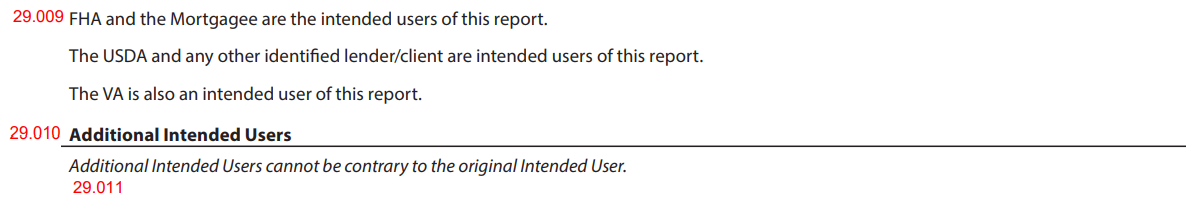 URAR form snippet
